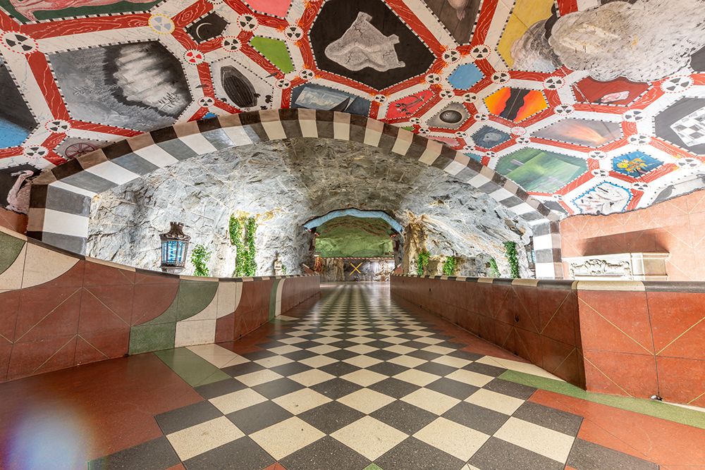 Kungstradgarden Metro Station I art print by Richard Silver for $57.95 CAD