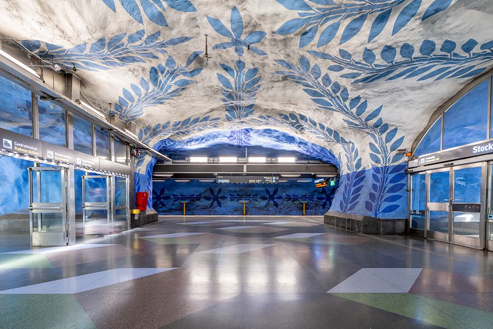 T-Centralen Metro Station art print by Richard Silver for $57.95 CAD