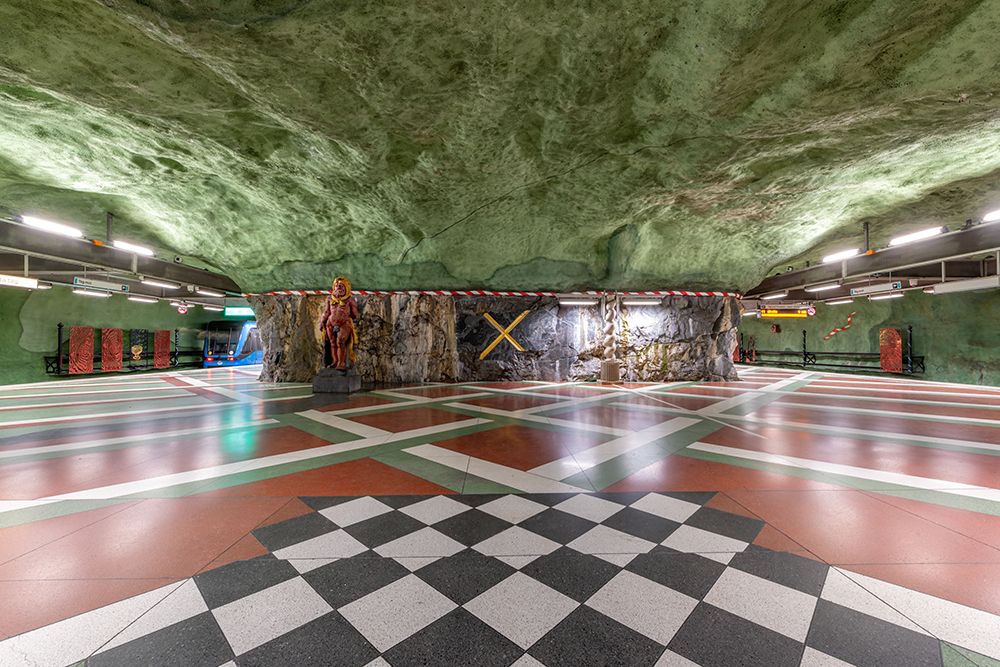 Kungstradgarden Metro Station III art print by Richard Silver for $57.95 CAD