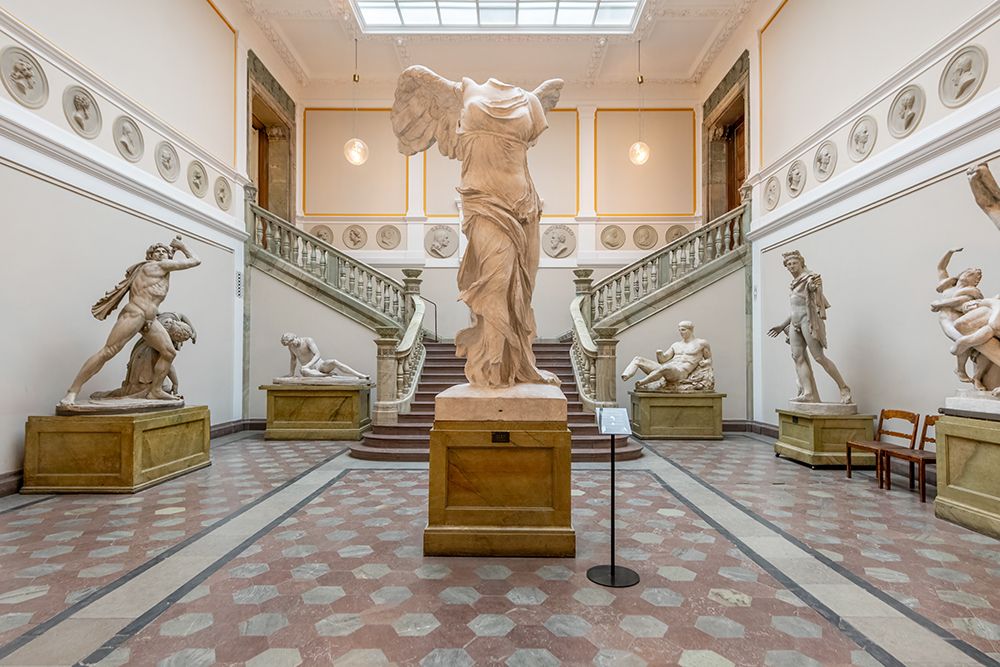 Nationalmuseum Stockholm Sculpture Hall art print by Richard Silver for $57.95 CAD