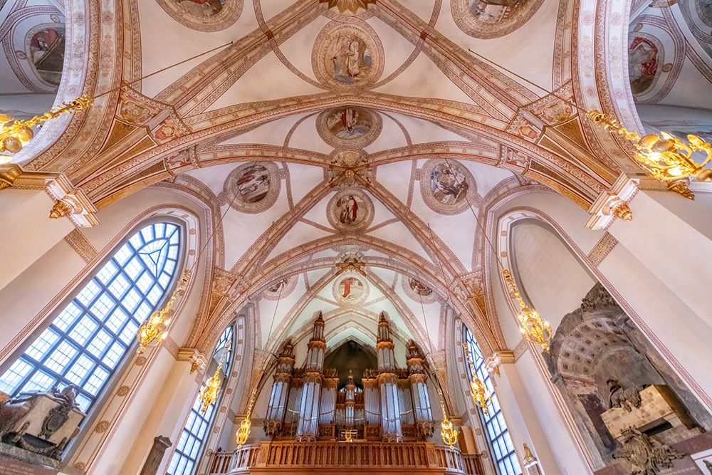 Stockholm Church Organ Loft art print by Richard Silver for $57.95 CAD