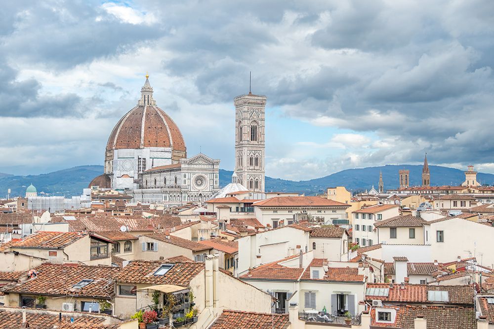 Florence Duomo Skyline View II art print by Richard Silver for $57.95 CAD