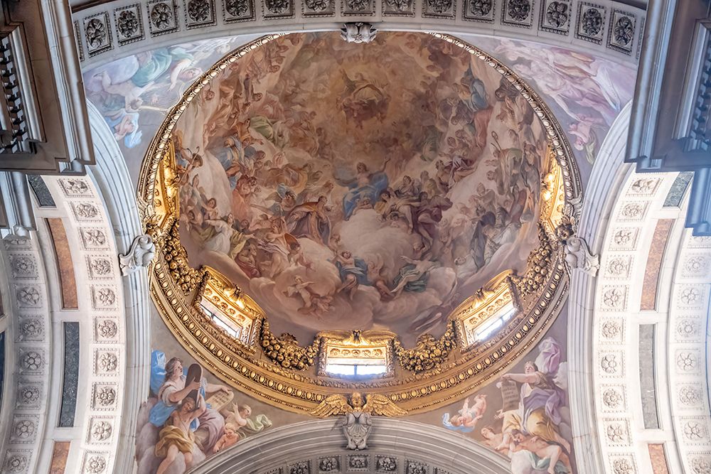 Florence Church Dome Fresco II art print by Richard Silver for $57.95 CAD