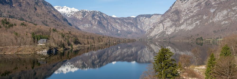 Lake Bohinj Mountain Panorama art print by Richard Silver for $57.95 CAD