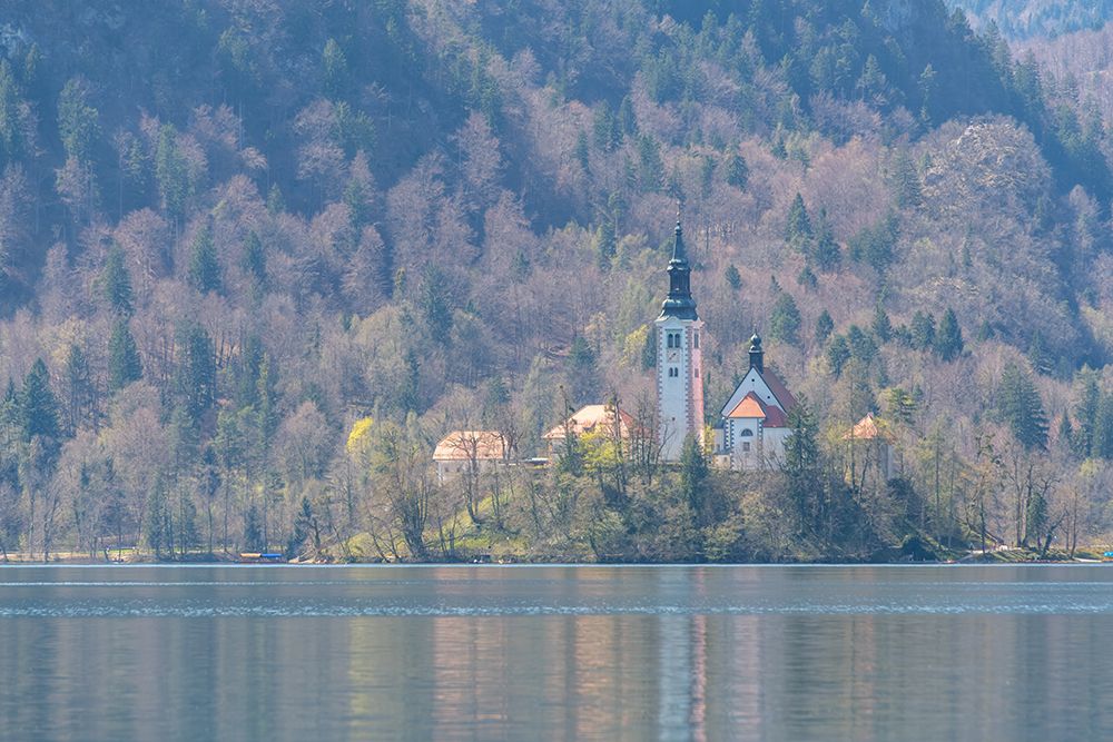 Bled Island Church art print by Richard Silver for $57.95 CAD