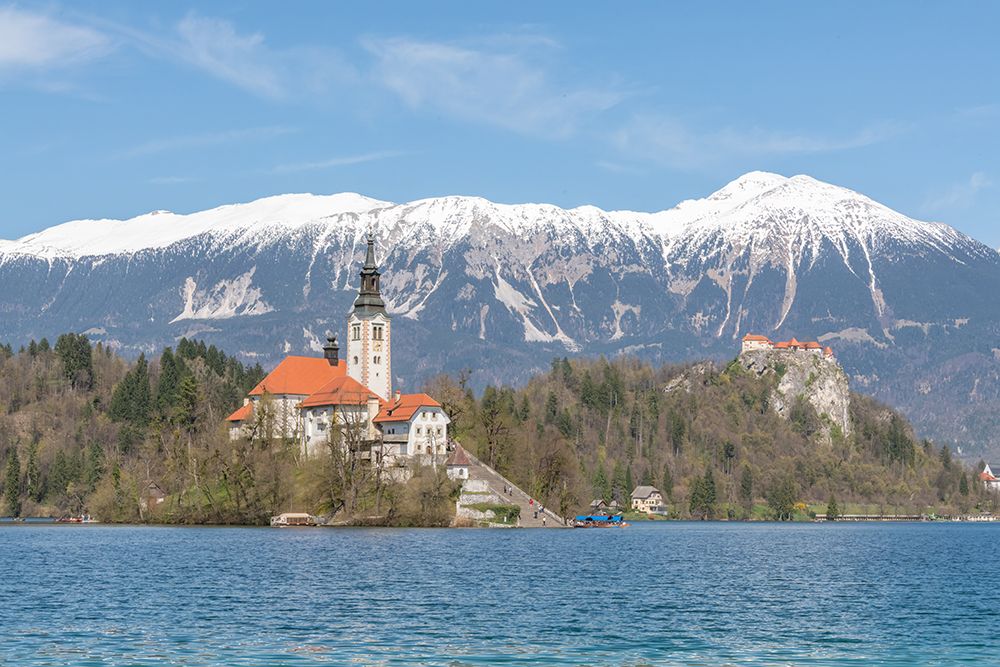 Bled Island and Castle art print by Richard Silver for $57.95 CAD
