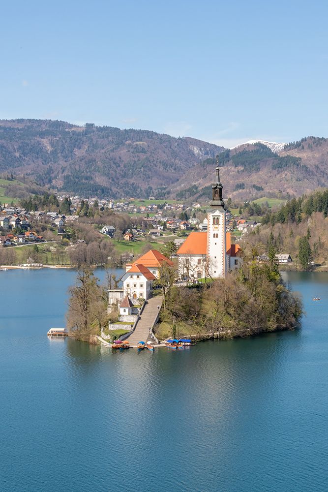 Bled Island Elevated View art print by Richard Silver for $57.95 CAD