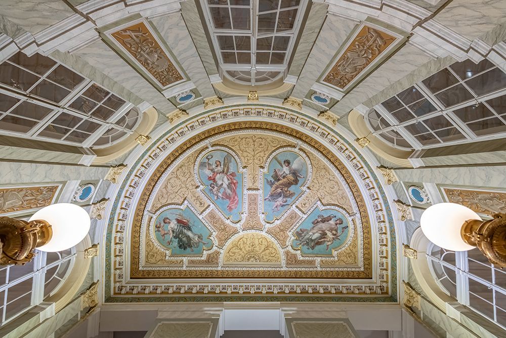 Slovenian Church Ceiling Fresco art print by Richard Silver for $57.95 CAD