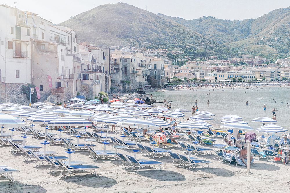 Cefalu Sicily Beach art print by Richard Silver for $57.95 CAD