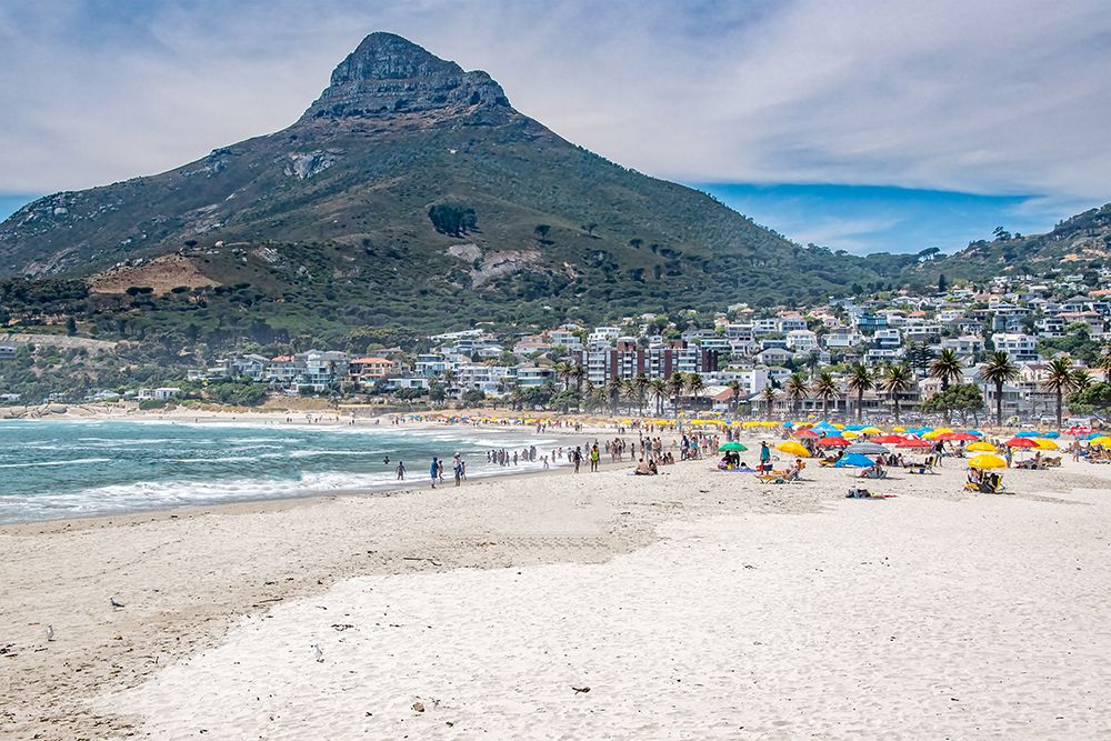Camps Bay Cape Town Beach art print by Richard Silver for $57.95 CAD
