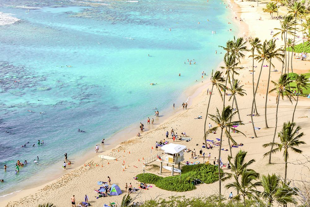 Hanauma Bay Oahu Hawaii art print by Richard Silver for $57.95 CAD