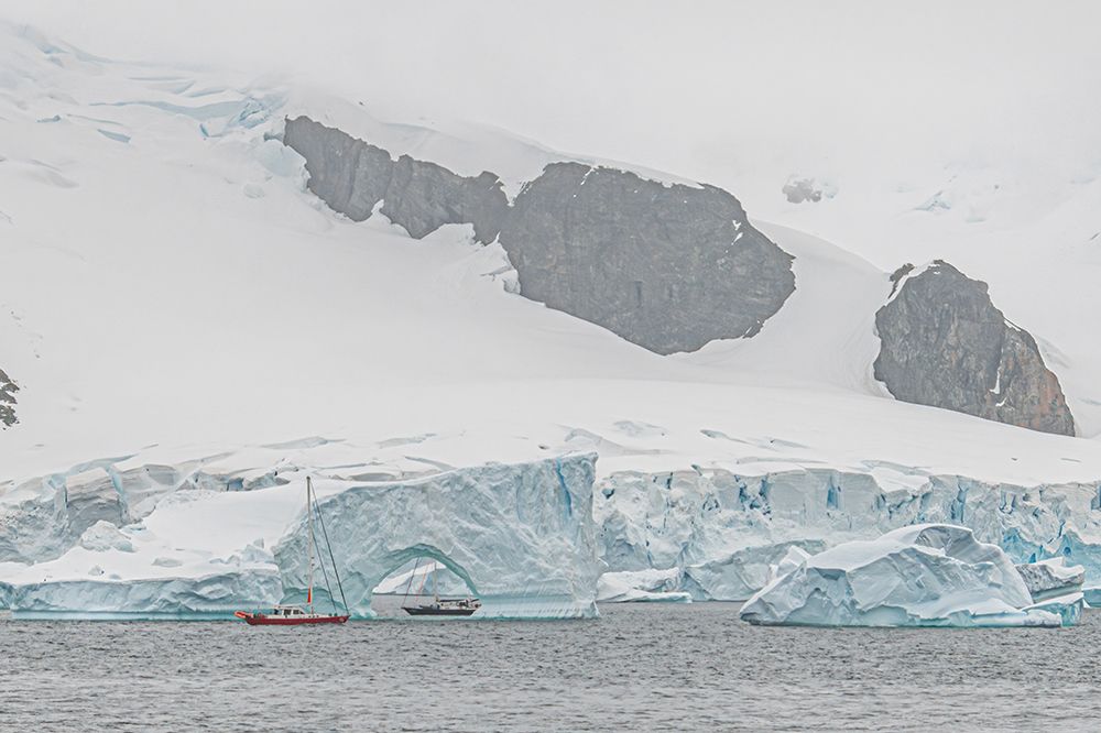 Iceberg Arch Formation Antarctica art print by Richard Silver for $57.95 CAD