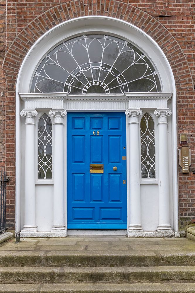 Bright Blue Georgian Door art print by Richard Silver for $57.95 CAD