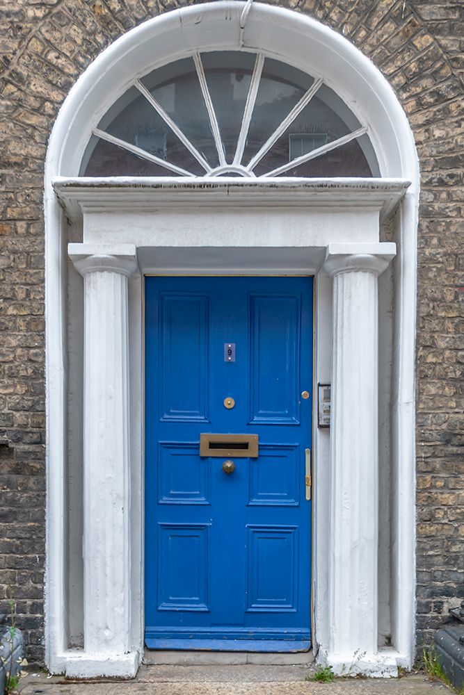Cobalt Blue Georgian Door art print by Richard Silver for $57.95 CAD