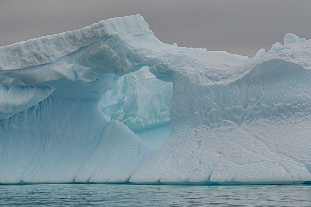 Tabular Iceberg with Carved Hollow art print by Richard Silver for $57.95 CAD