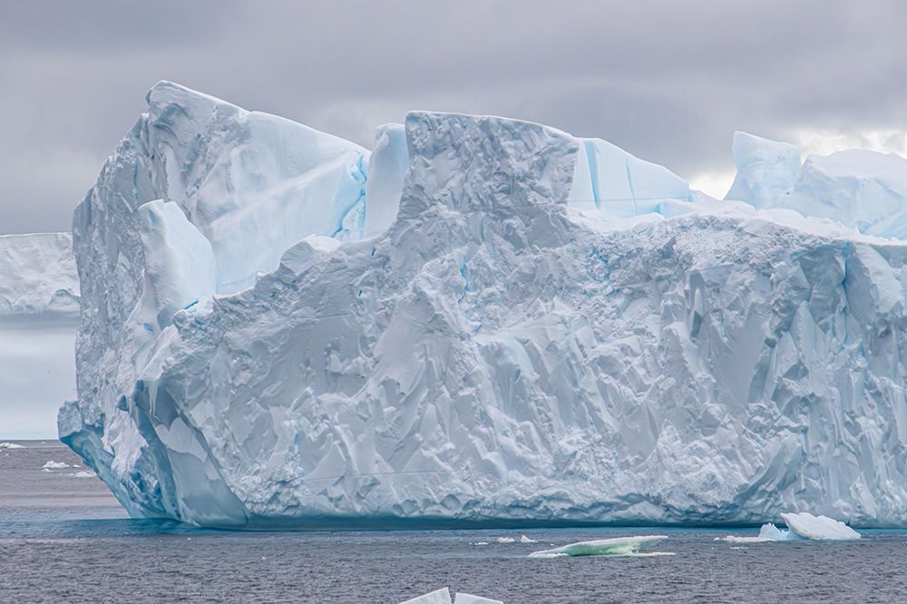 Sculpted Textured Iceberg art print by Richard Silver for $57.95 CAD