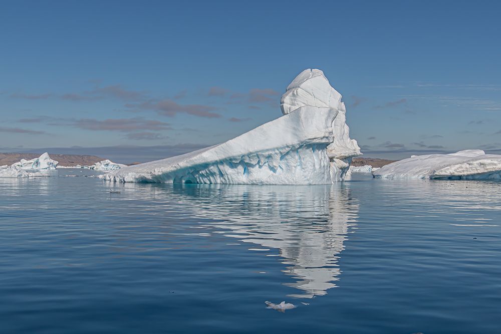 Leaning Iceberg Mirror Reflection art print by Richard Silver for $57.95 CAD
