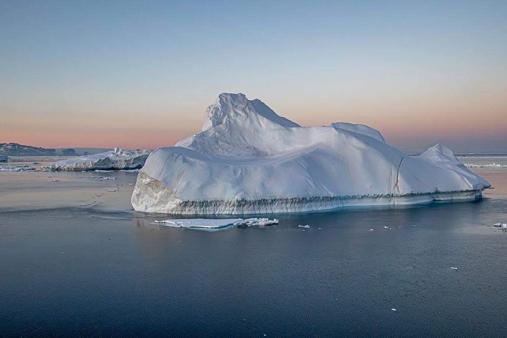 Peaked Iceberg at Dusk art print by Richard Silver for $57.95 CAD