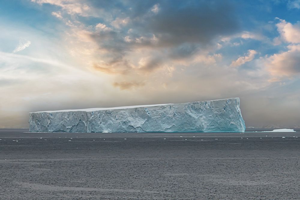 Tabular Iceberg Dramatic Sky art print by Richard Silver for $57.95 CAD