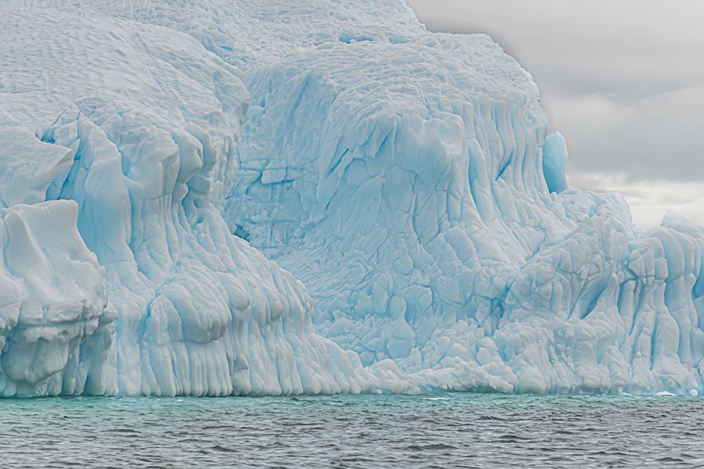 Textured Iceberg Face Detail art print by Richard Silver for $57.95 CAD