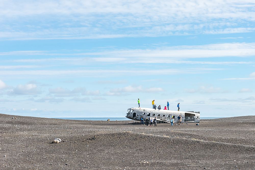 DC-3 Plane Wreck Solheimasandur art print by Richard Silver for $57.95 CAD