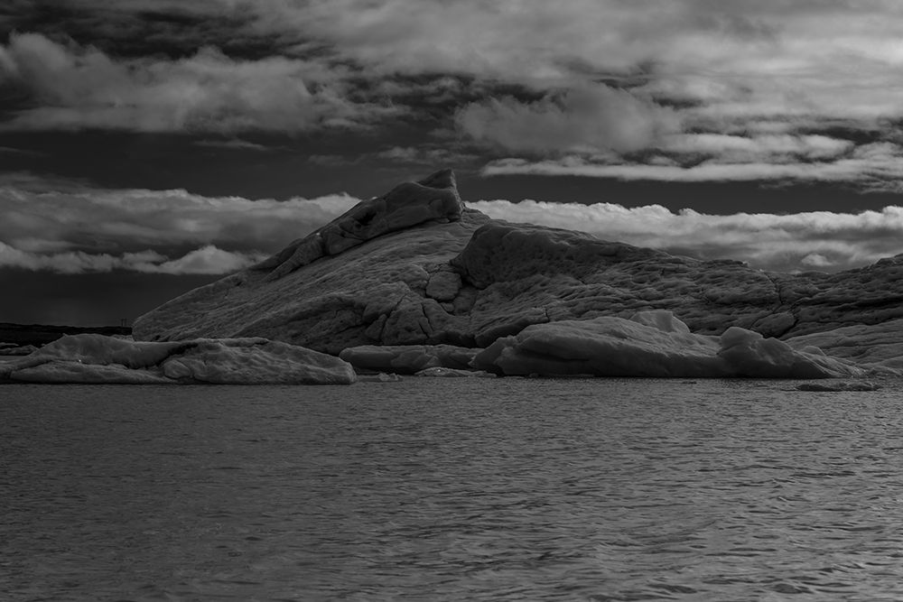 Jokulsarlon Lagoon Dramatic Sky art print by Richard Silver for $57.95 CAD