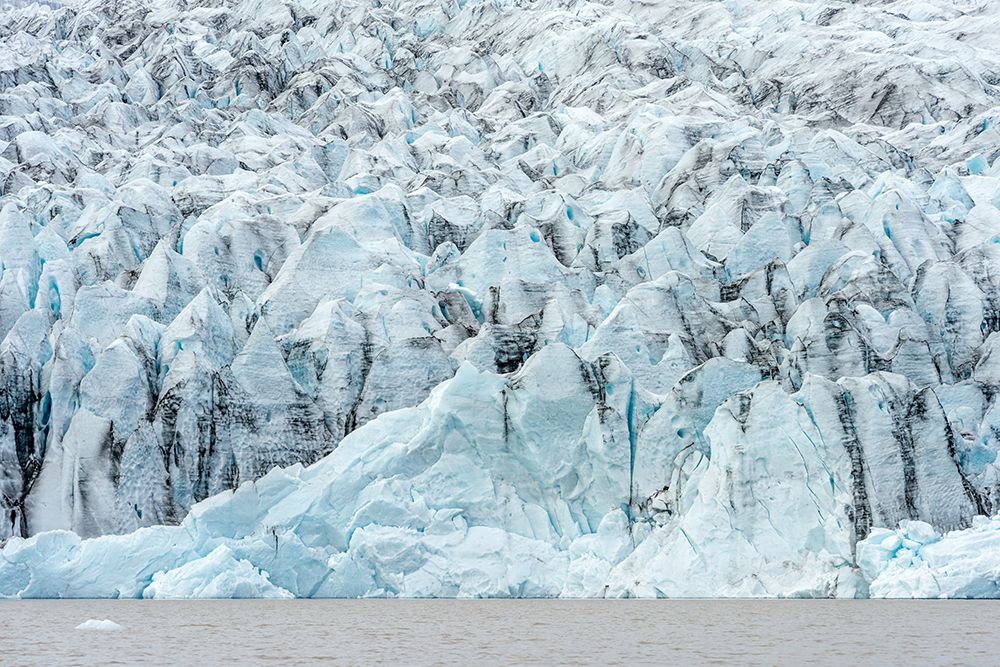 Jokulsarlon Glacier Crevassed Face art print by Richard Silver for $57.95 CAD