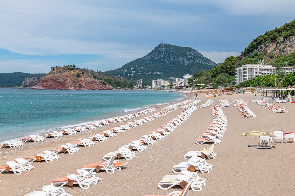 Budva Montenegro Beach Resort I art print by Richard Silver for $57.95 CAD