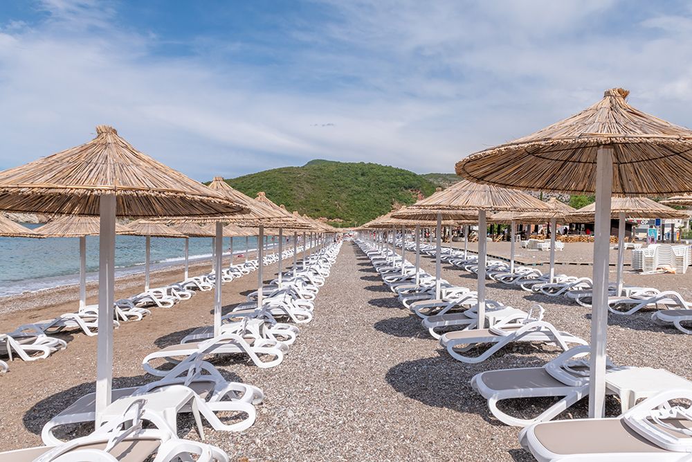 Budva Montenegro Beach Resort II art print by Richard Silver for $57.95 CAD