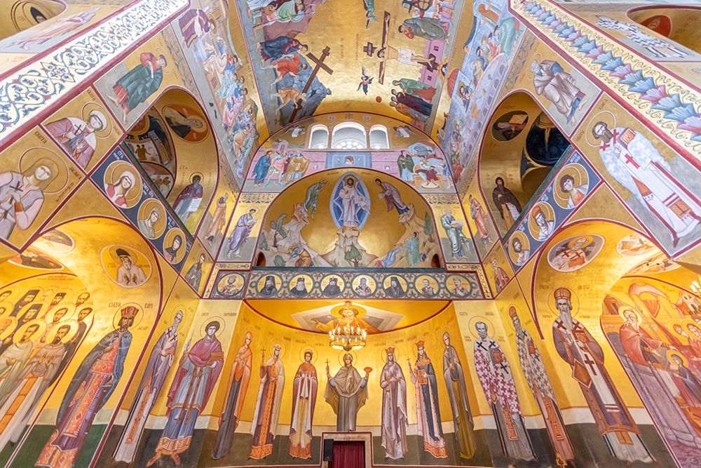 Podgorica Cathedral Frescoed Apse art print by Richard Silver for $57.95 CAD