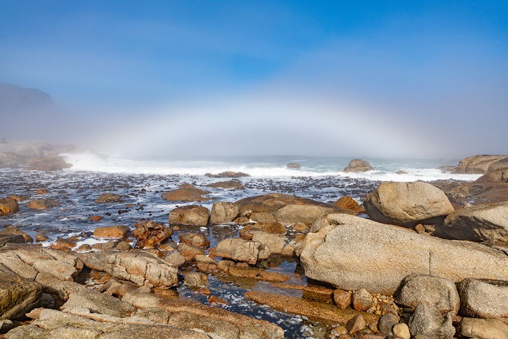 Cape Town Rocky Coast Fogbow I art print by Richard Silver for $57.95 CAD