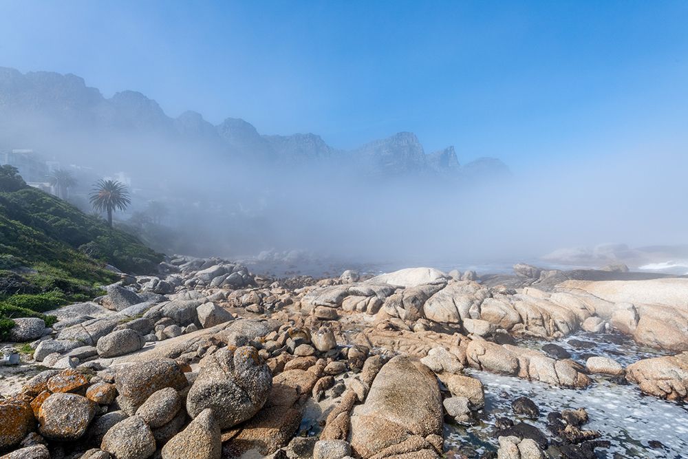 Cape Town Misty Mountain Coast art print by Richard Silver for $57.95 CAD