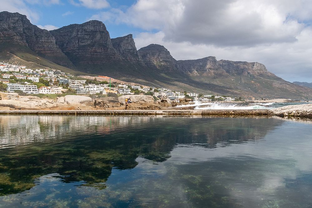 Camps Bay Cape Town Twelve Apostles Tidal Pool I art print by Richard Silver for $57.95 CAD