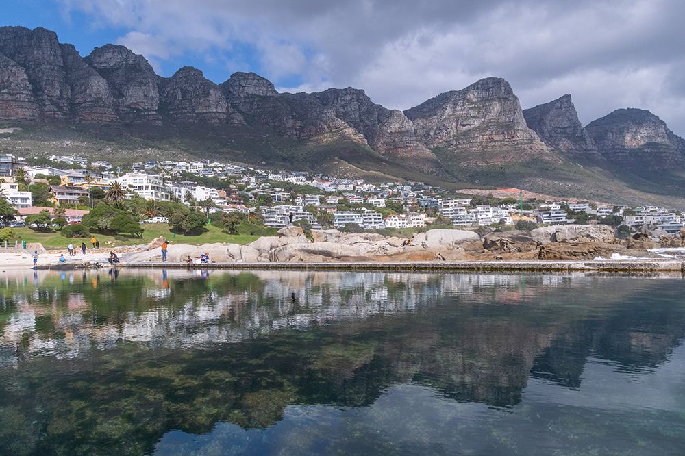 Camps Bay Cape Town Twelve Apostles Tidal Pool II art print by Richard Silver for $57.95 CAD