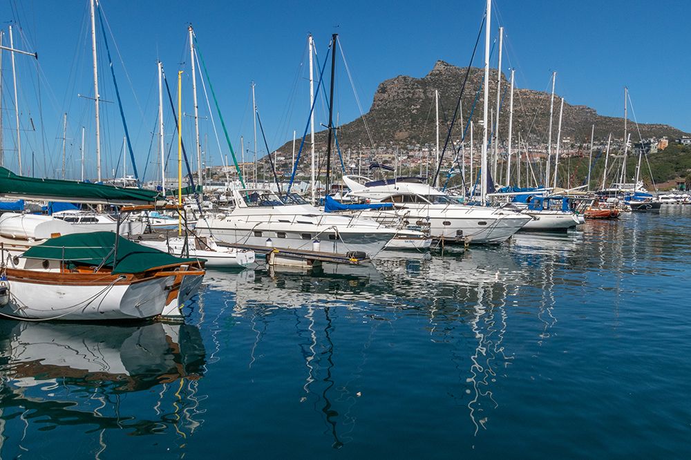 Hout Bay Marina Cape Town art print by Richard Silver for $57.95 CAD