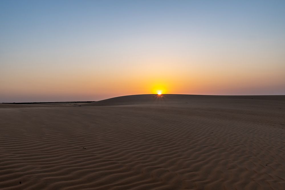 Sand Dunes at Sunset in the Desert art print by Richard Silver for $57.95 CAD