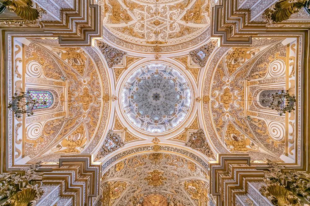 Ornate Palace Dome Ceiling Fresco art print by Richard Silver for $57.95 CAD