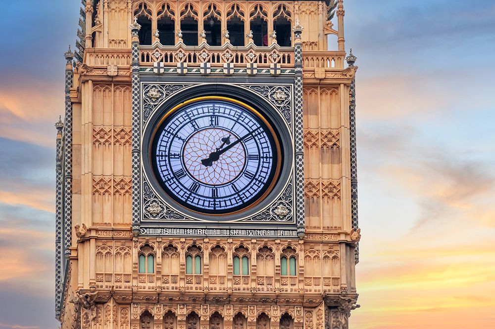 Big Ben Clock Tower Replica, The Londoner Macao, Macau art print by Richard Silver for $57.95 CAD