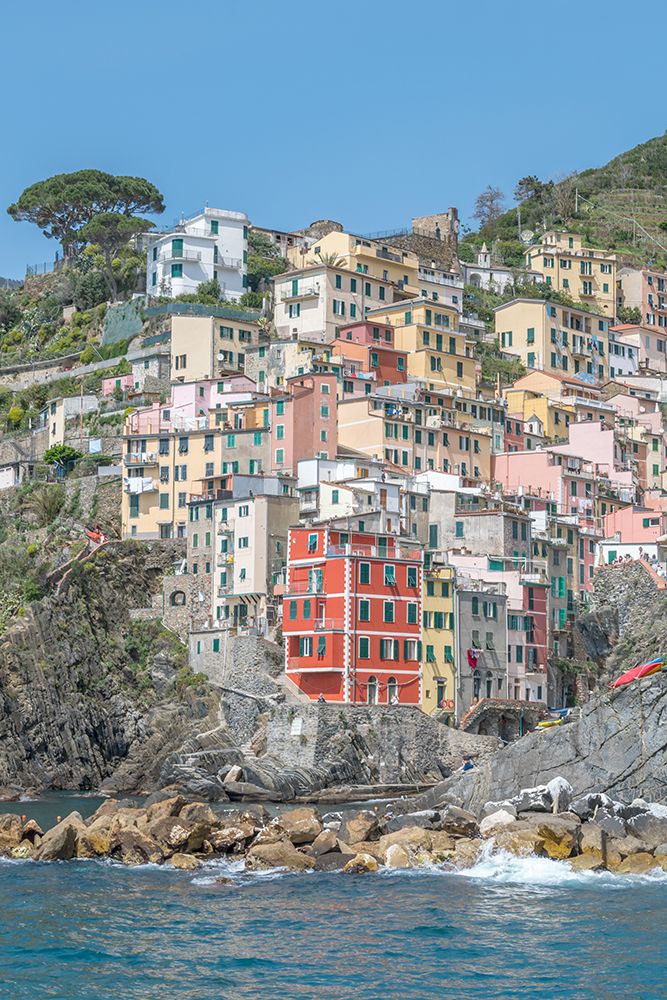 Riomaggiore Coastal Village, Cinque Terre, Italy art print by Richard Silver for $57.95 CAD