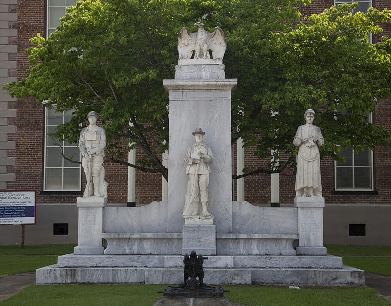 Confederate and Spanish American War Monument in Carrollton, Alabama III art print by Carol Highsmith for $57.95 CAD