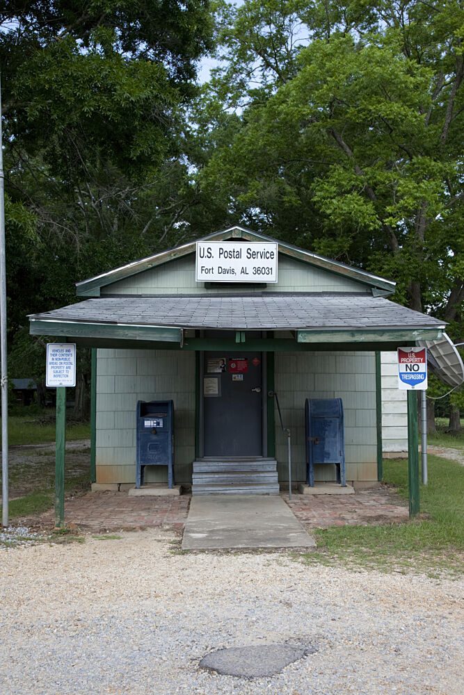 Post Office in Fort Davis, Alabama art print by Carol Highsmith for $57.95 CAD
