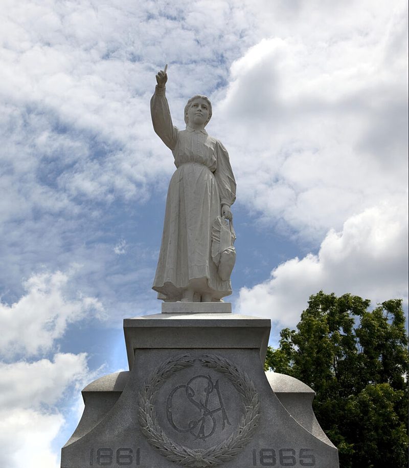 Confederate Statue in Downtown Gadsden, Alabama II art print by Carol Highsmith for $57.95 CAD