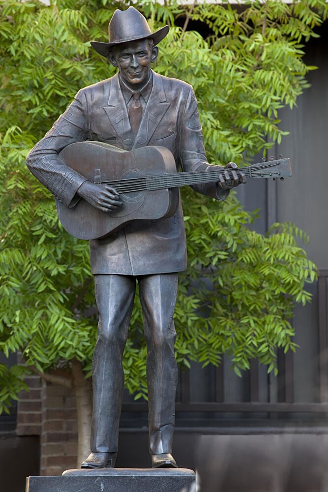 Country Music Legend Hank Williams Statue, Lister Hill Plaza in Montgomery, Alabama art print by Carol Highsmith for $57.95 CAD