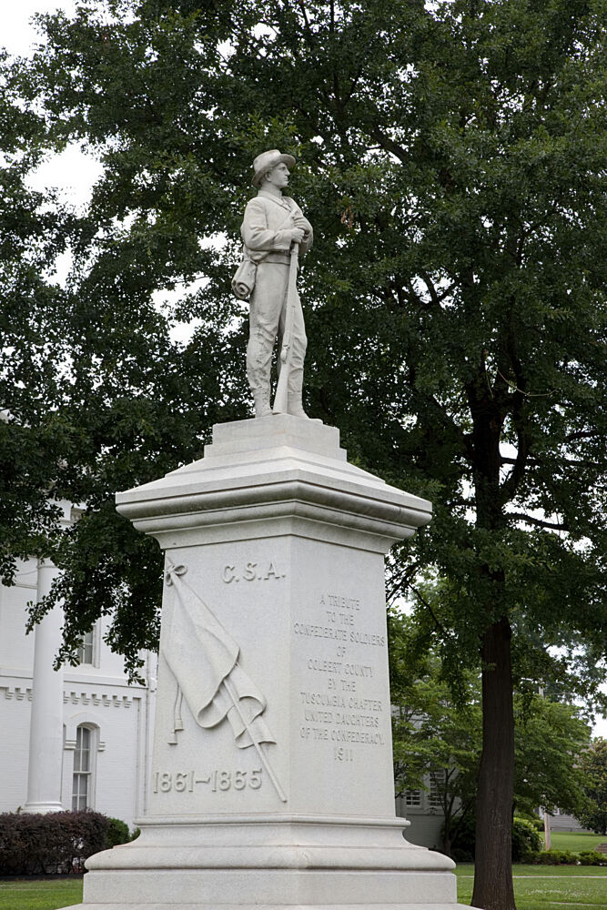 Confederate Statue, Tuscumbia, Alabama art print by Carol Highsmith for $57.95 CAD