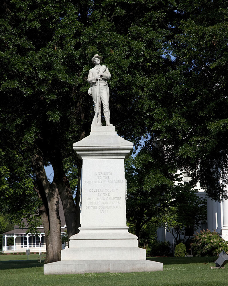 Confederate Statue in Historic Tuscumbia, Alabama art print by Carol Highsmith for $57.95 CAD
