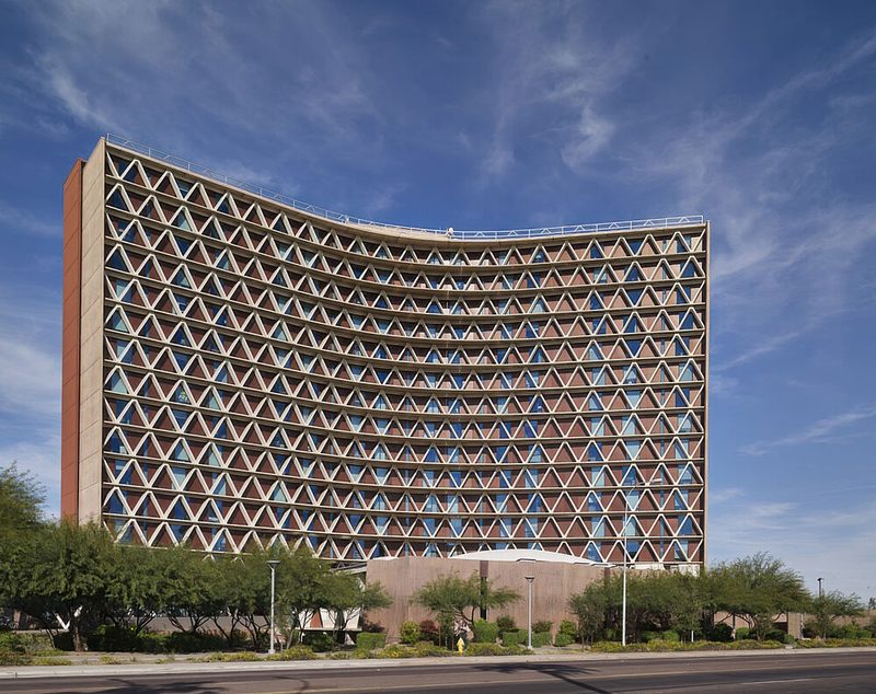 Manzanita Hall, a Coed Dormitory on University Campus in Tempe, Arizona art print by Carol Highsmith for $57.95 CAD