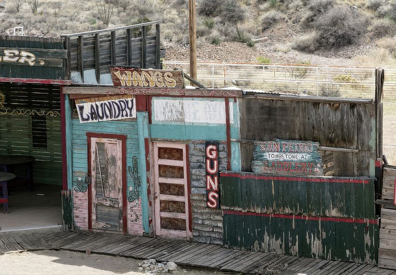 A Piece of the Old Theme Park and Movie Set, Tombstone, Arizona art print by Carol Highsmith for $57.95 CAD