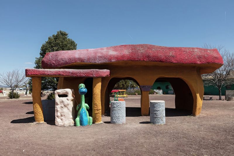 Flintstones Bedrock City, a Small, Family-Run Theme Park, Valle, Arizona art print by Carol Highsmith for $57.95 CAD