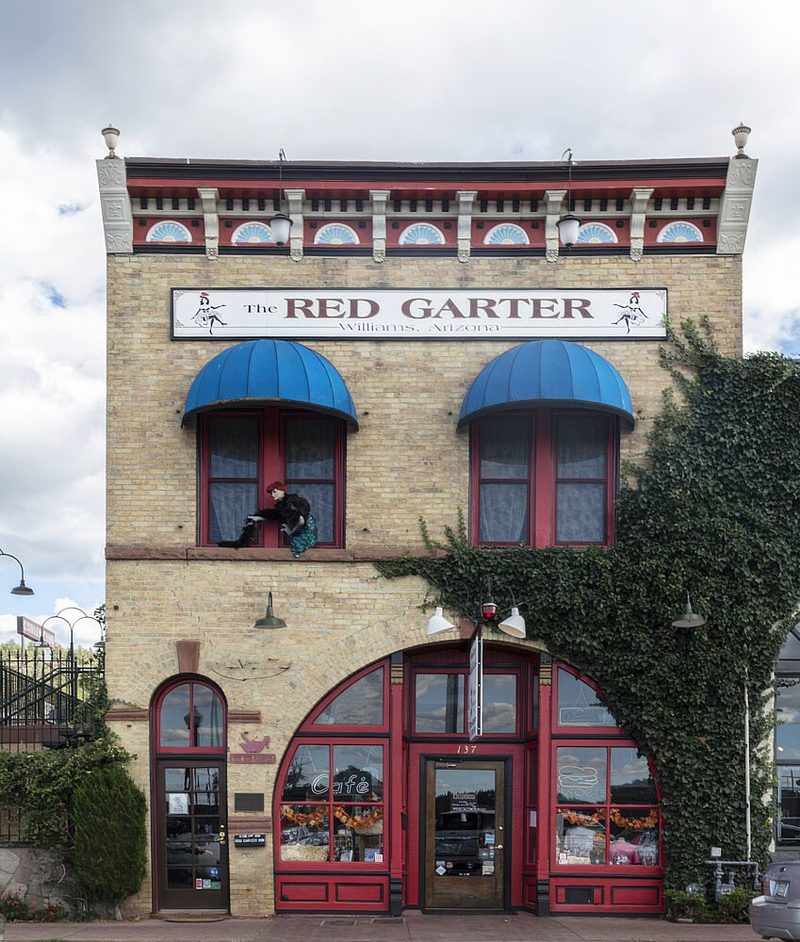 The Red Garter Inn and Cafe in Williams, Arizona art print by Carol Highsmith for $57.95 CAD