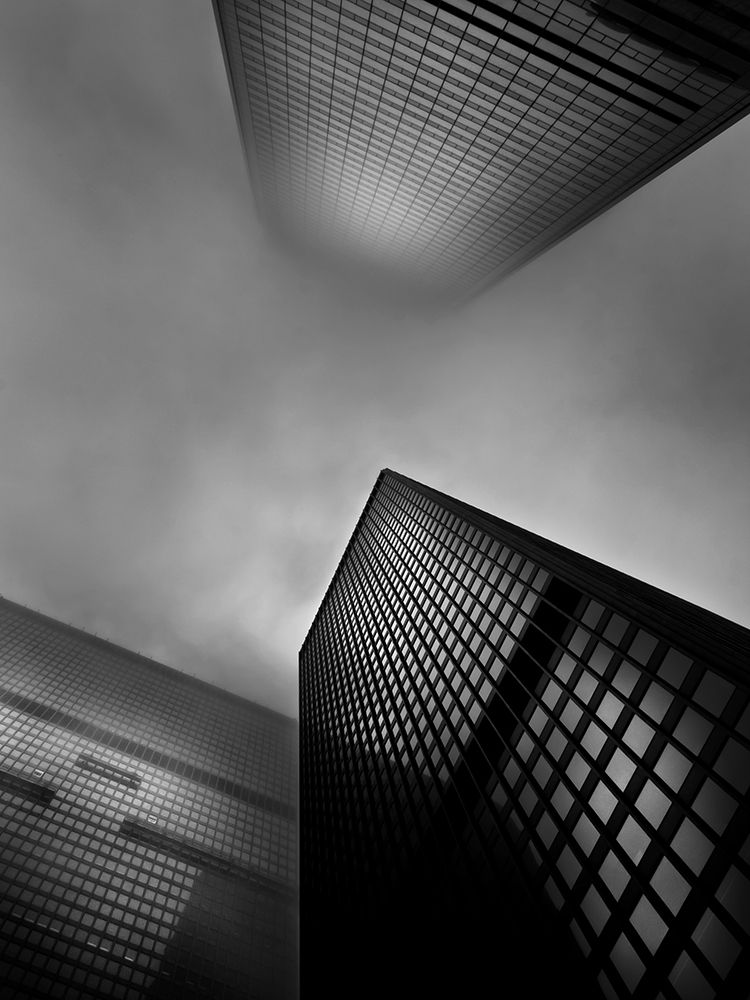 Downtown Toronto Fogfest No 1 art print by Brian Carson for $57.95 CAD